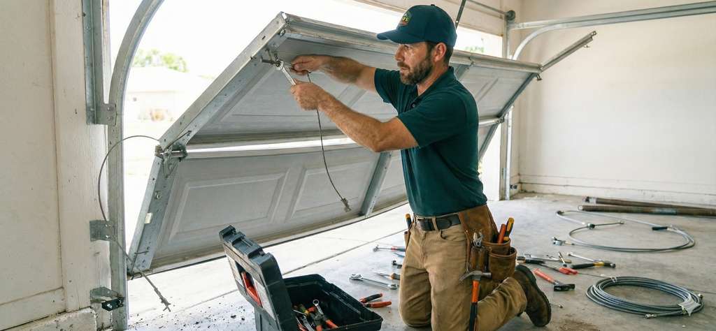 Professional garage door repair services